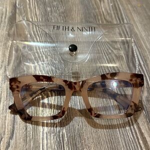 Anthropologie Blue Light Blocking Glasses Tortoise Shell